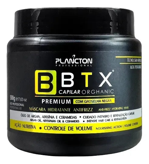 Deep Hair Mask Orghanic Premium High Performance Hair Mask 500g - Plancton Professional