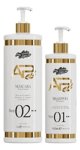 Liso Lambido Hair Straightener Realignment Kit 2 Itens - Ana Paula Carvalho