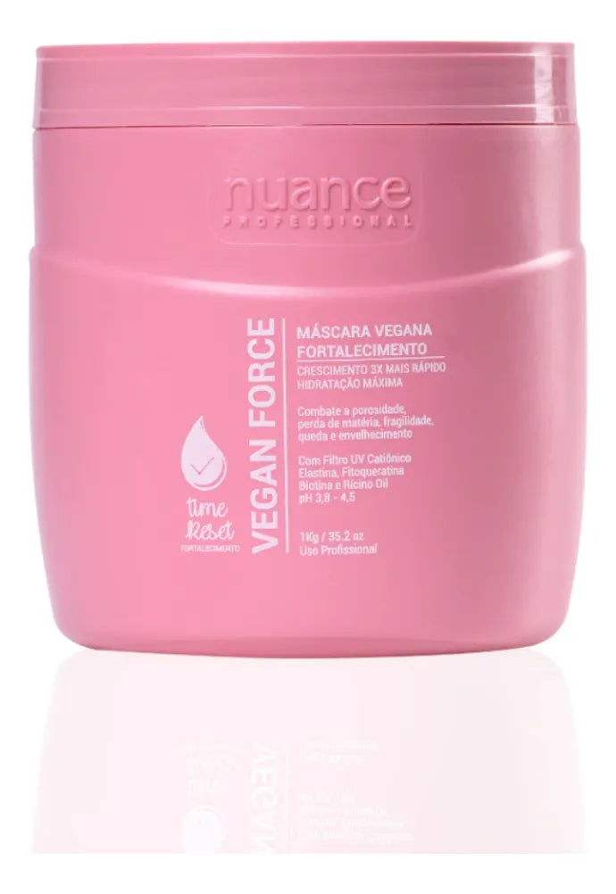Masque capillaire Brazilian Capillary Treatment Vegan Force Time Reset 1kg - Nuance
