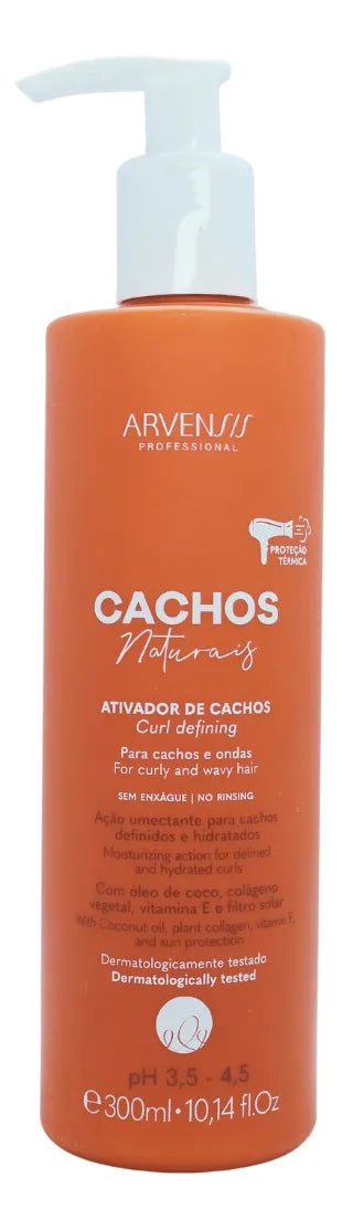Crema Activadora de Rizos y Rizados Arvensis 300ml