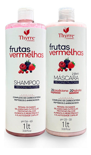 Kit de réparation Thyrre Fruits Rouges (2 unités) 2x1L