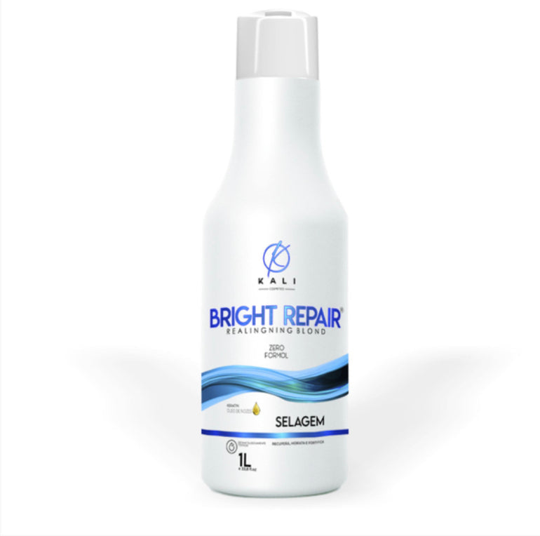 Kali Cosmetics Brazilian Keratin Treatment Kali Cosmetics Bright Repair Blonde Hair Progressive Brush 1L / 33.8 fl oz