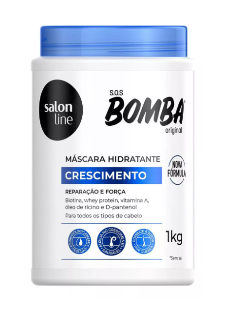 Salon Line Hair Mask Salon Line Deep Restoration Strength Hydration Original SOS Bomba Mask 1Kg