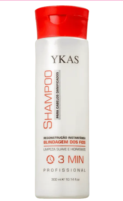 Ykas Shampoo Professional Anti-Rubber Wire Shield Treatment Shampoo 3 Minutes 300ml - Ykas