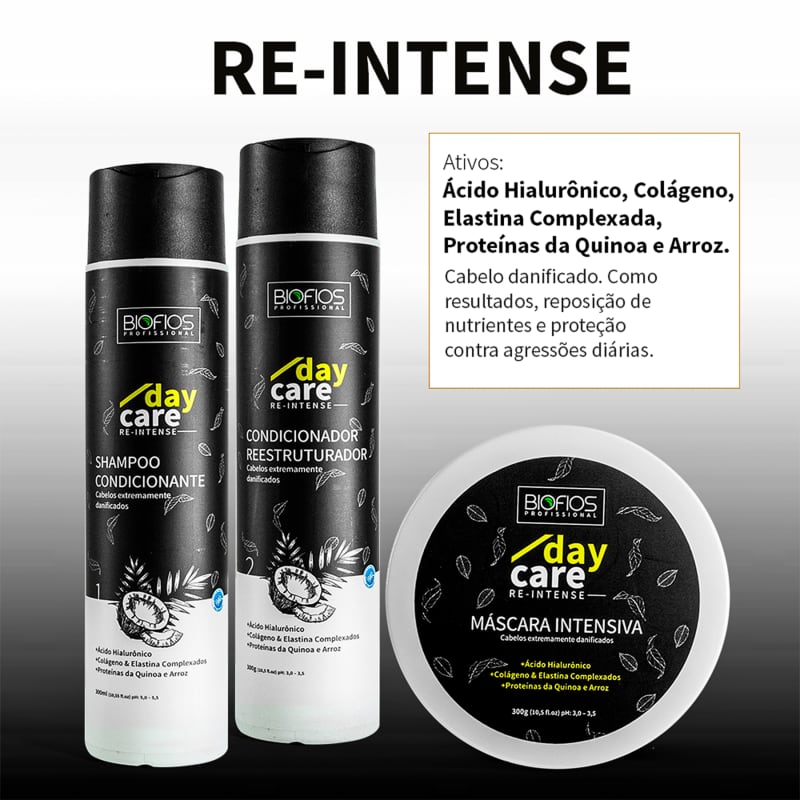 Biofios Profissional Hair Care Kits Biofios Profissional Kit Day Care Reunder (3 Products)