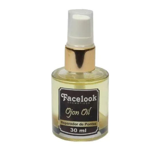 Facelook Brazilian Keratin Treatment Tips Repairer Ojon Nourishing Moisturizing Hydration Finisher Oil 30ml - Facelook