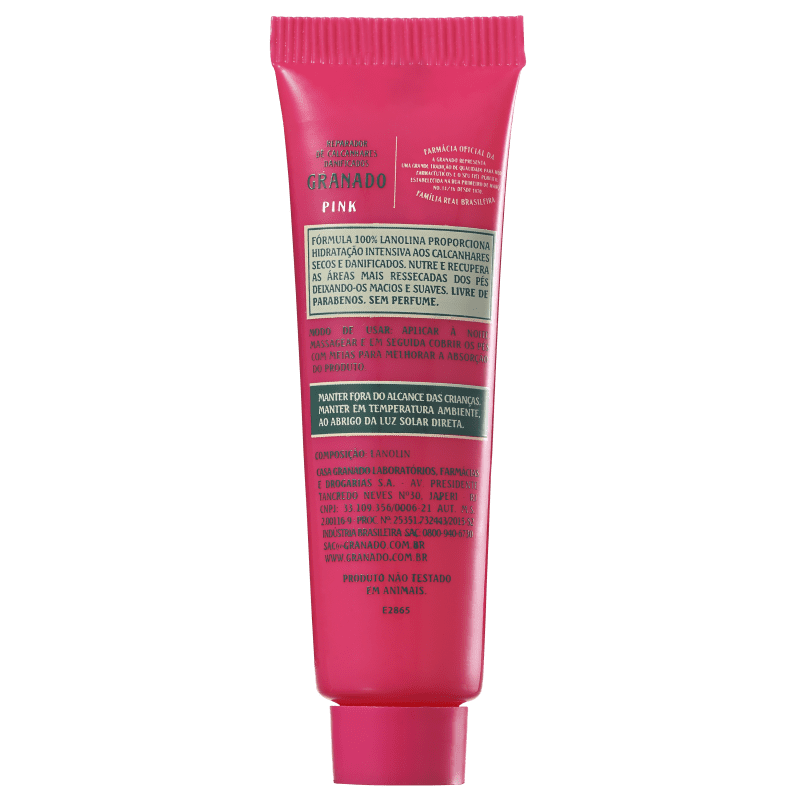 Granado Pink Reparador Talones Dañados - Crema Pies 20g