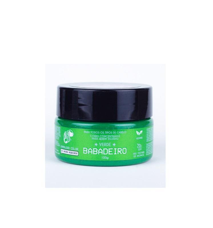 Kamaleão Color Hair Color Green Babadeiro Maíra Medeiros Tinting Pigment Mask 100ml - Kamaleão Color