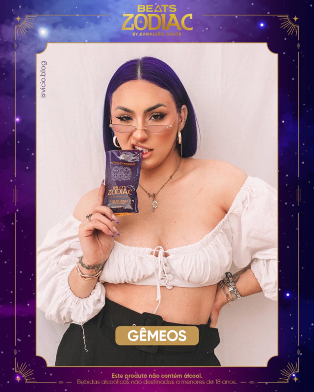 Kamaleão Color Hair Color Kamaleão Color Gêmeos Beats Zodiac Pigment Mask 100g / 3.52 fl oz