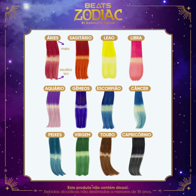 Kamaleão Color Hair Color Kamaleão Color Libra Beats Zodiac Pigment Mask 100g / 3.52 fl oz