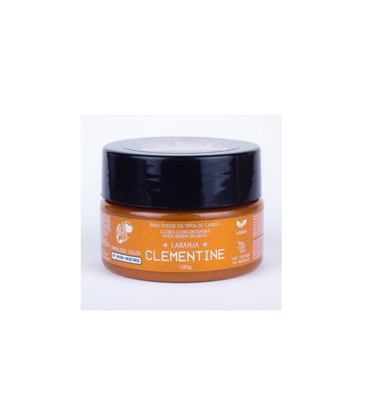 Kamaleão Color Hair Color Orange Clementine Tinting Pigment Maíra Medeiros Mask 100ml - Kamaleão Color