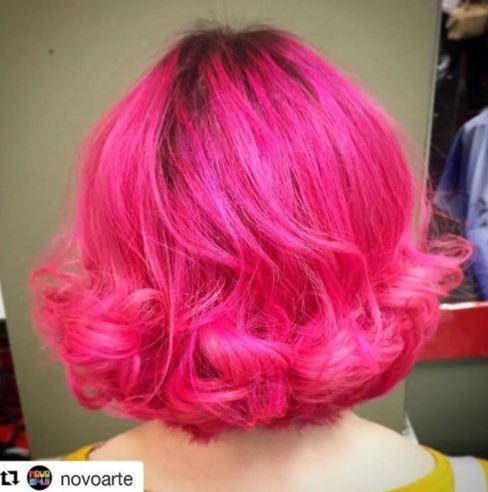 Kamaleão Color Home Care Brazilian Boto Rosa Neon Pink Tinting Pigment Vegan Mask 150ml - Kamaleão Color