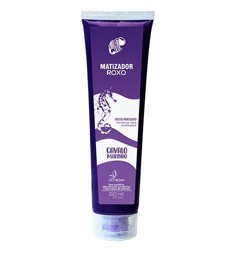 Kamaleão Color Home Care Cavalo Marinho Purple Vegan Tinting Platinum Effect 150ml - Kamaleão Color
