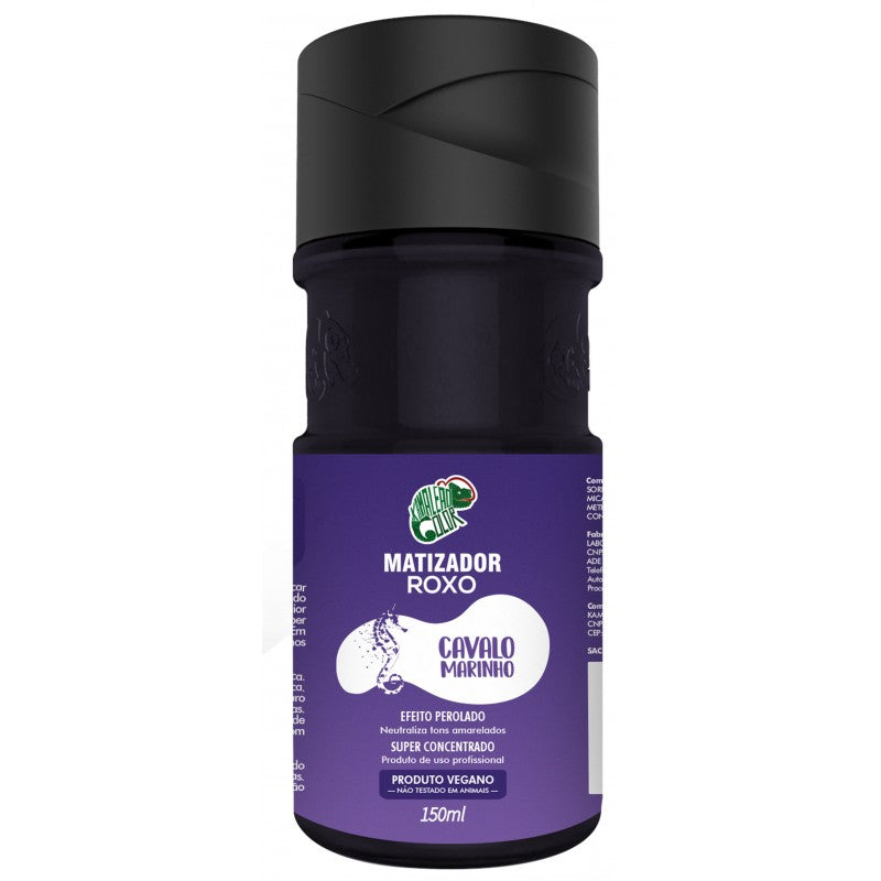 Kamaleão Color Home Care Cavalo Marinho Purple Vegan Tinting Platinum Effect 150ml - Kamaleão Color