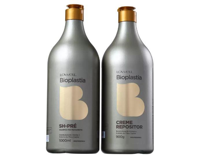 Kit de Bioplastia Tratamiento Reestructurante Fibra Capilar Profesional In/Out - Lowell