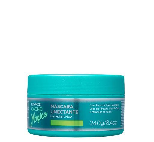 Mascarilla Humectante Rizos Mágicos Mezcla Vegetal Karite Coco Aguacate 240g - Lowell