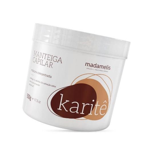 Mascarilla Profesional Tratamiento Capilar Manteca de Karite Concentrada 500g - Madamelis