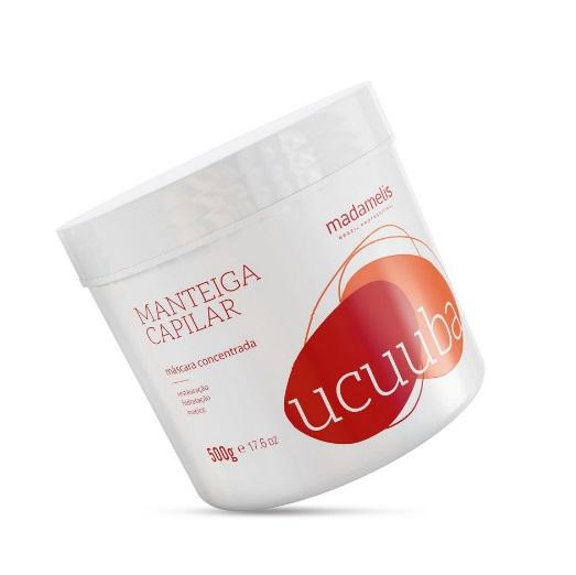 Mascarilla Tratamiento Capilar Concentrado Manteca de Ucuuba Profesional 500g - Madamelis