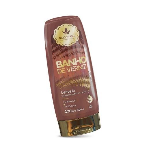 Tratamiento Capilar Profesional Barniz Baño Leave-In Finisher 200g - Madamelis