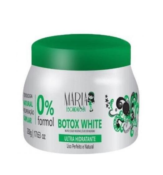 Deep Hair Mask White Mascarilla Hidratante Sin Formaldehído 250g - Maria Escandalosa
