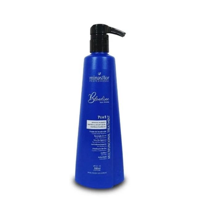 Minas Flor Home Care 7 In 1 Blondine Multifunctional Color Maintenance Treatment 500ml - Minasflor