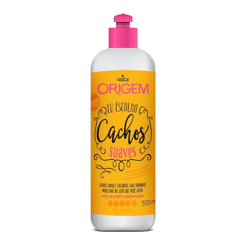 NAZCA Curtly Treatment Ativador de Cachos Suaves Eu Escolho Cachos Origem 500ml / Curls Activator I Choose Soft Curls 500ml Origin