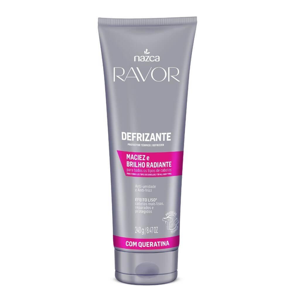 NAZCA Hair Treatment Defrizante Todos os Tipos de Cabelo Ravor 240g / Defrizante All Types of Hair Ravor 240g