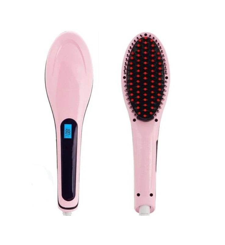 Other Brands Acessories Straightening Magic Fast Hair Straightener Bivolt Hair Smoothing Brush - Roger