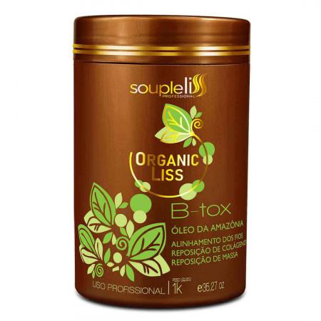 Amazon Oil Tratamiento Alineador B-tox Organic Liss Formol Free 1Kg - Souple Liss