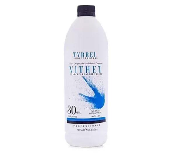 Vithet Decoloración Cremosa Agua Oxigenada Estabilizada OX 30Vol. 900g - Tyrrel