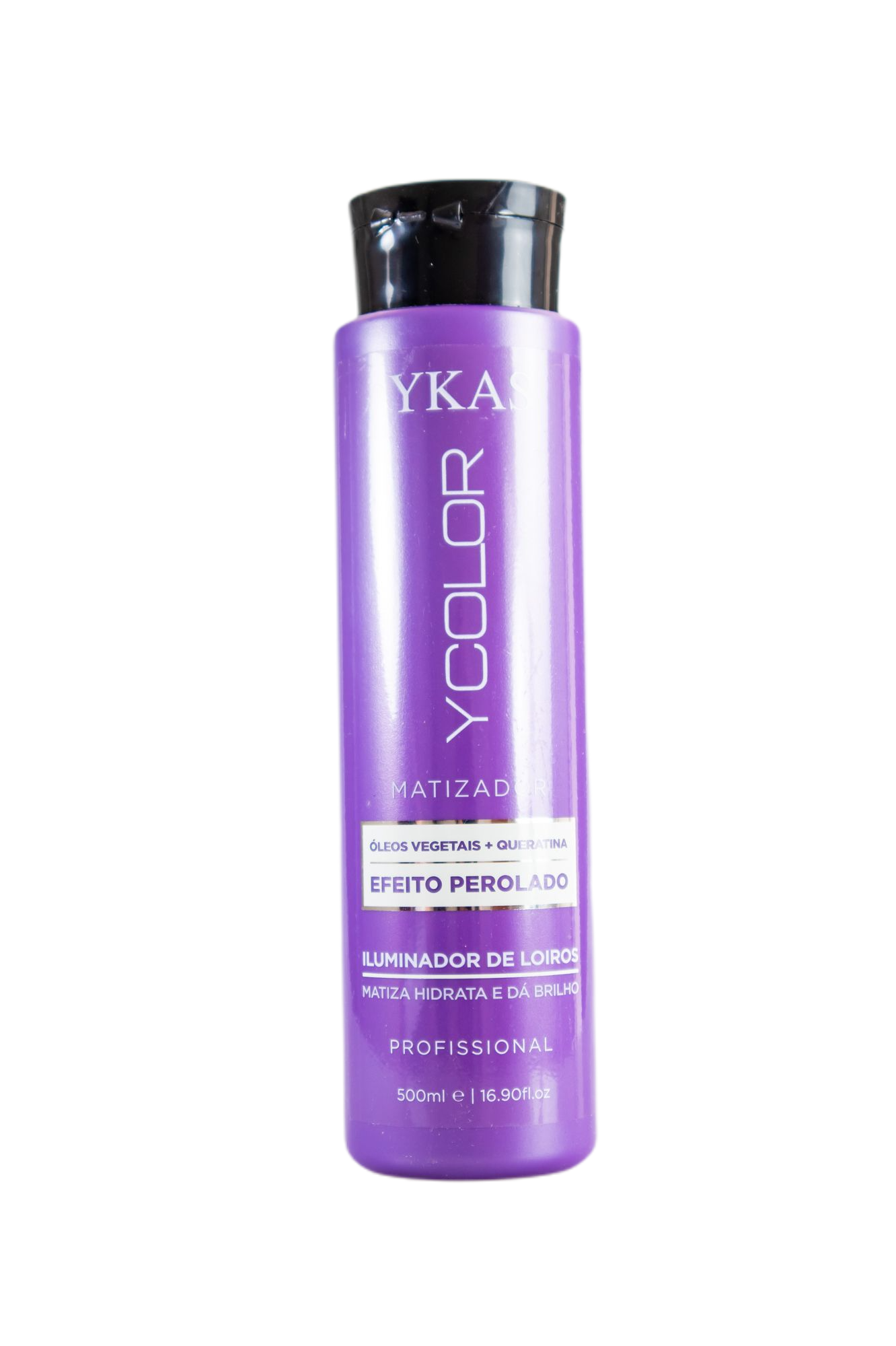 Ykas Brazilian Keratin Treatment Ycolor Tinting Pearly Effect Illuminator Keratin Vegetable Oil 500ml - Ykas