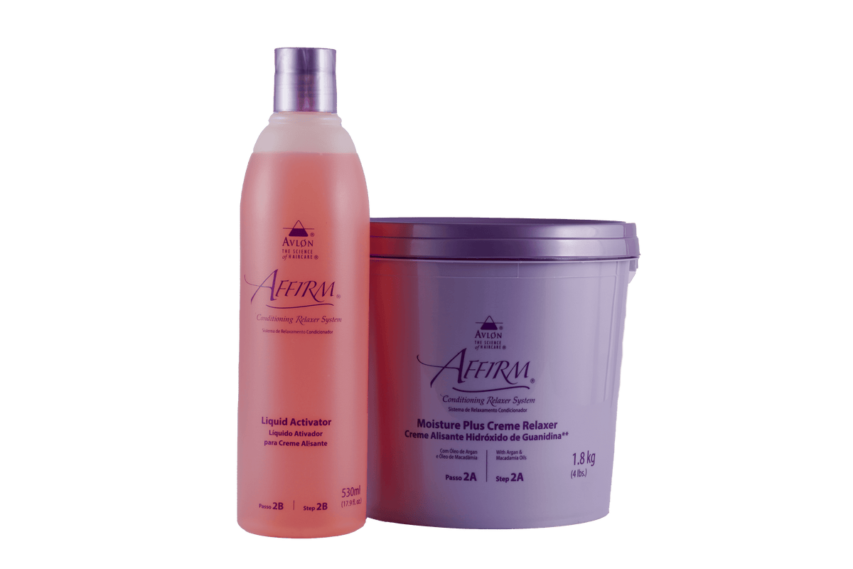 Affirm Guanidine Hydroxide Relaxer Kit 1.8kg - Avlon do Brasil