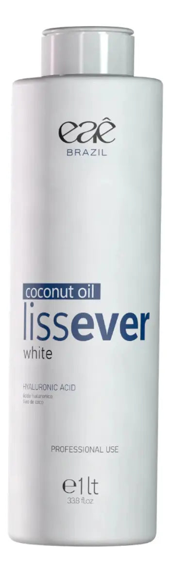 Lissever Lissage Thermique White Active Brosse Progressive Sans Formol 1L - Eaê Cosméticos