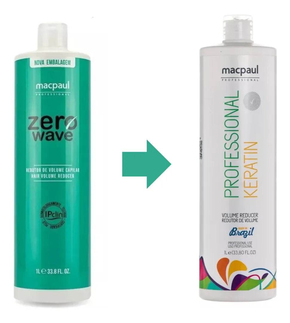 Mac Paul Zerowave Progressive Sem Formol 1litro Macpaul