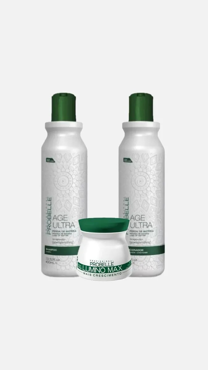 Probelle Lumino Max More Growth Kit 3 Itens