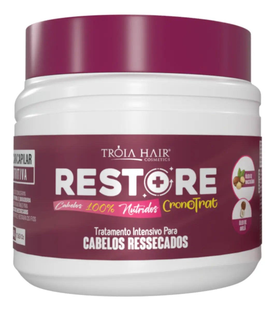 Restore Cronotrat Restore Macadamia Hazelnut Oils Mask 500g - Troia Hair