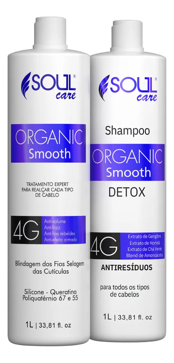 Kit profesional orgánico Absolut Smooth Glyoxylic Acid Shielding 2x1 - Cuidado del alma