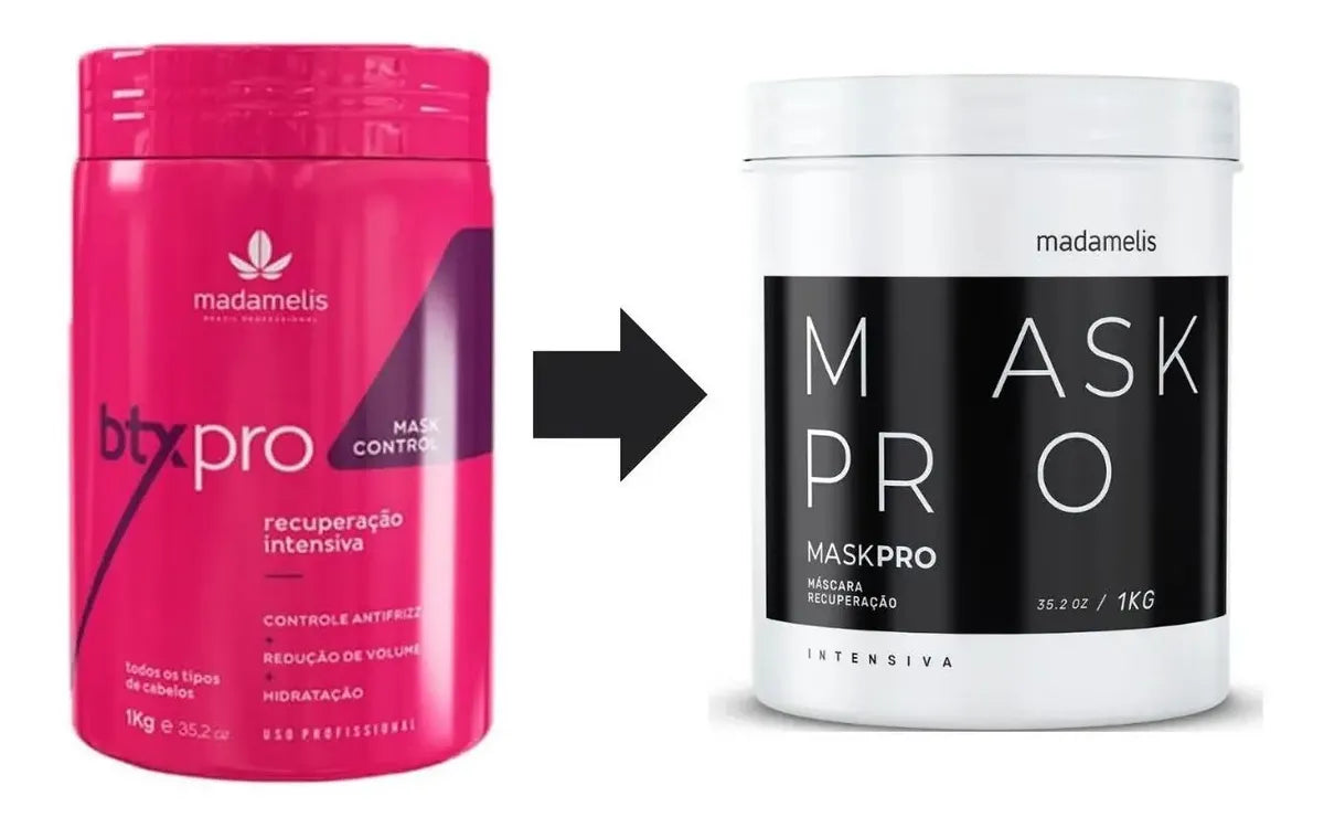 Professional Deep Hair Mask Pro Control Intensive Recovery Treatment Mask 500g - Madamelis
