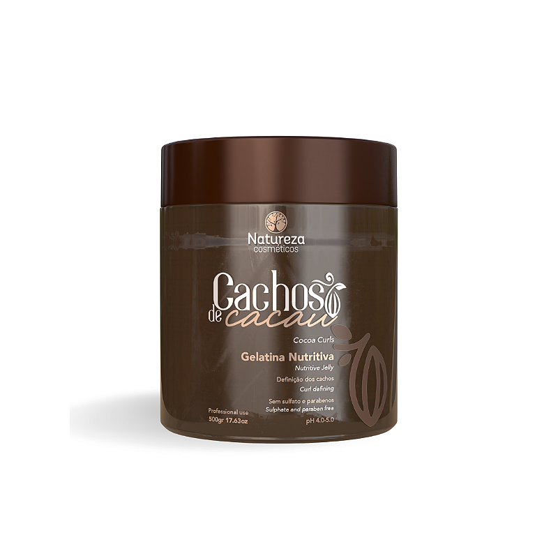Cocoa Curls Hair Gel 500g - Natureza Cosméticos
