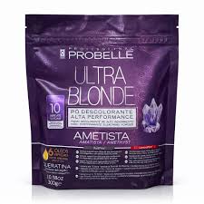 Ultra Blonde Amethyst Bleaching Powder Hair Bleaching Treatment 300g - Probelle