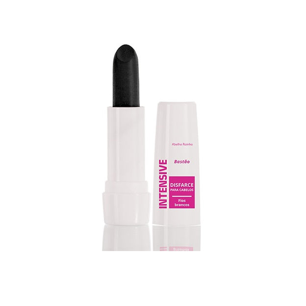 Abelha Rainha Hair Color Black Coverage Stick For White Hair Strands Color Treatment 7g - Abelha Rainha
