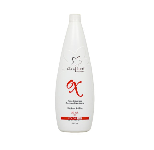 Clorofitum Hair Care Stabilized Creamy Oxidant Bleaching Emulsion 20 Vol. Olive Butter 1L - Clorofitum