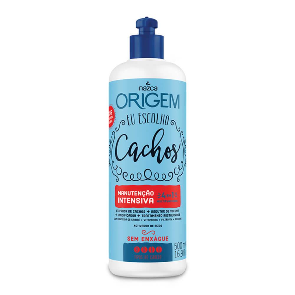 NAZCA Curtly Treatment Ativador de Cachos 4 em 1 Multifuncional com Silicone Eu Escolho Cachos Origem 500g / Curls Activator 4 in 1 MFP with Silicone I Choose Curls 500g Origin
